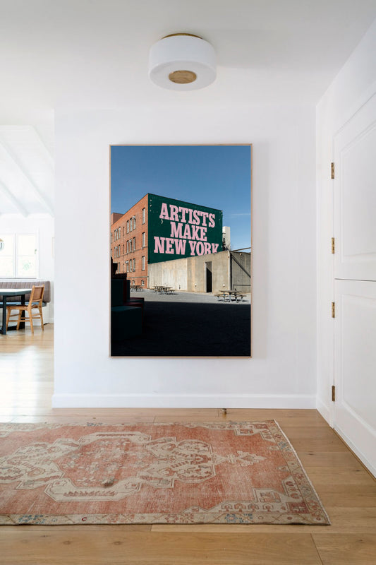 Artists make New York