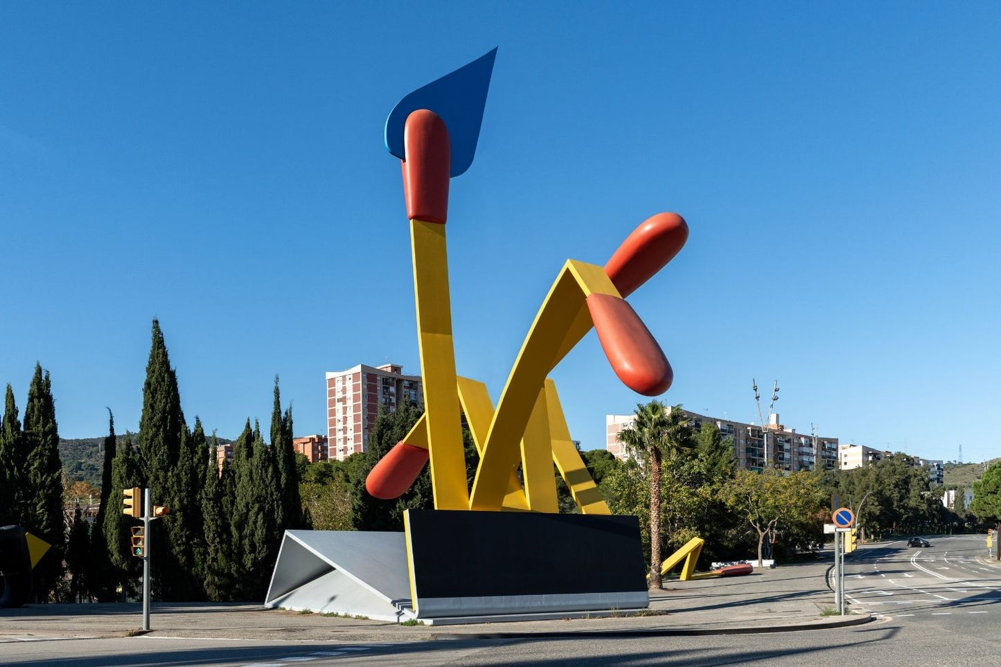 Claes Oldenburg, Barcelona